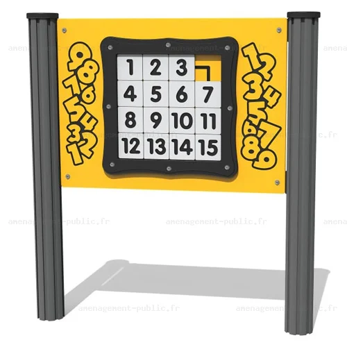 Panneau de jeu Puzzle Nombres